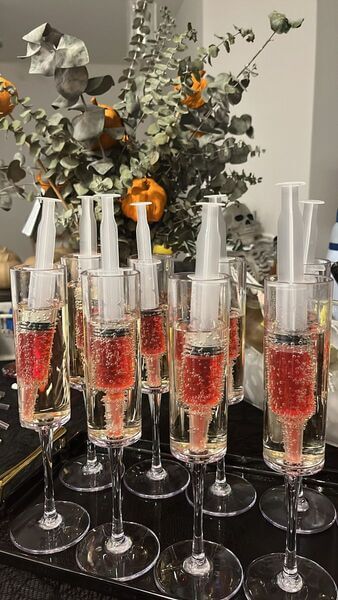 halloween syringe shots 