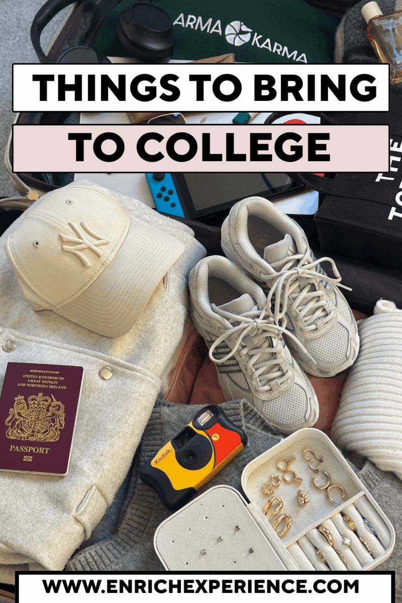 things to bring to college