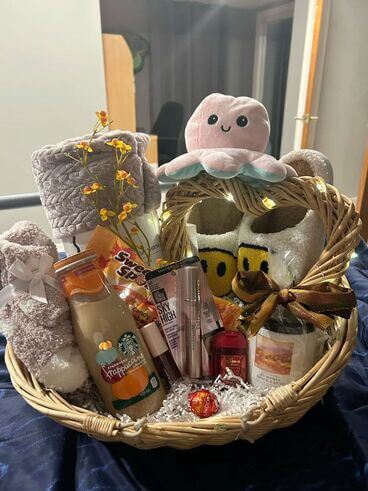 fall boo basket ideas 