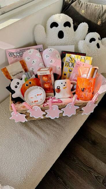 boo basket aesthetic 