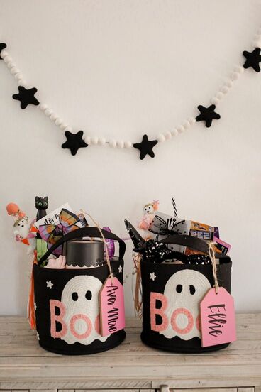 kids boo basket 