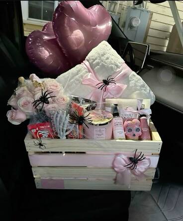 boo basket ideas for girlfriend 