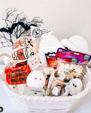 halloween boo basket ideas