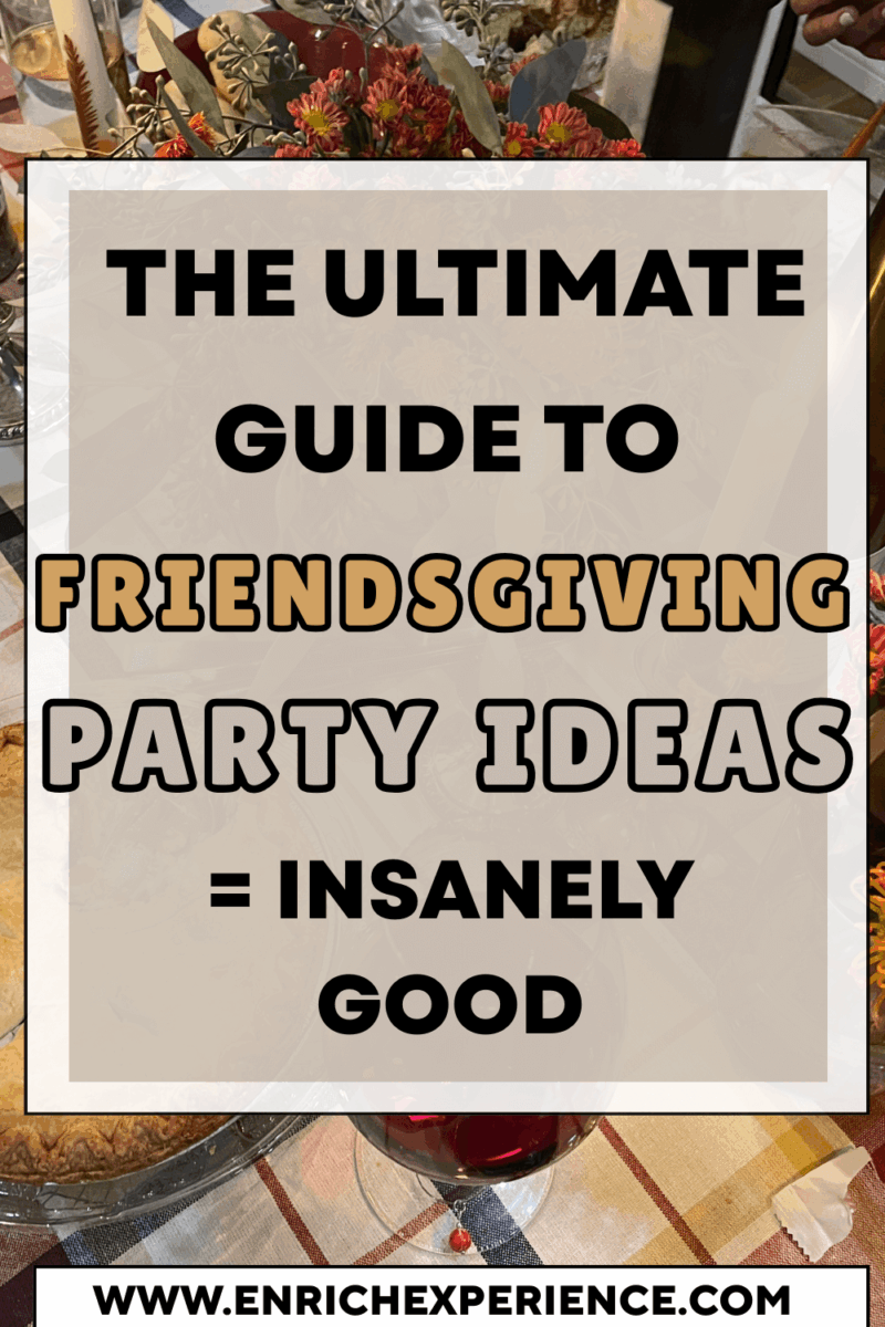 friendsgiving party ideas