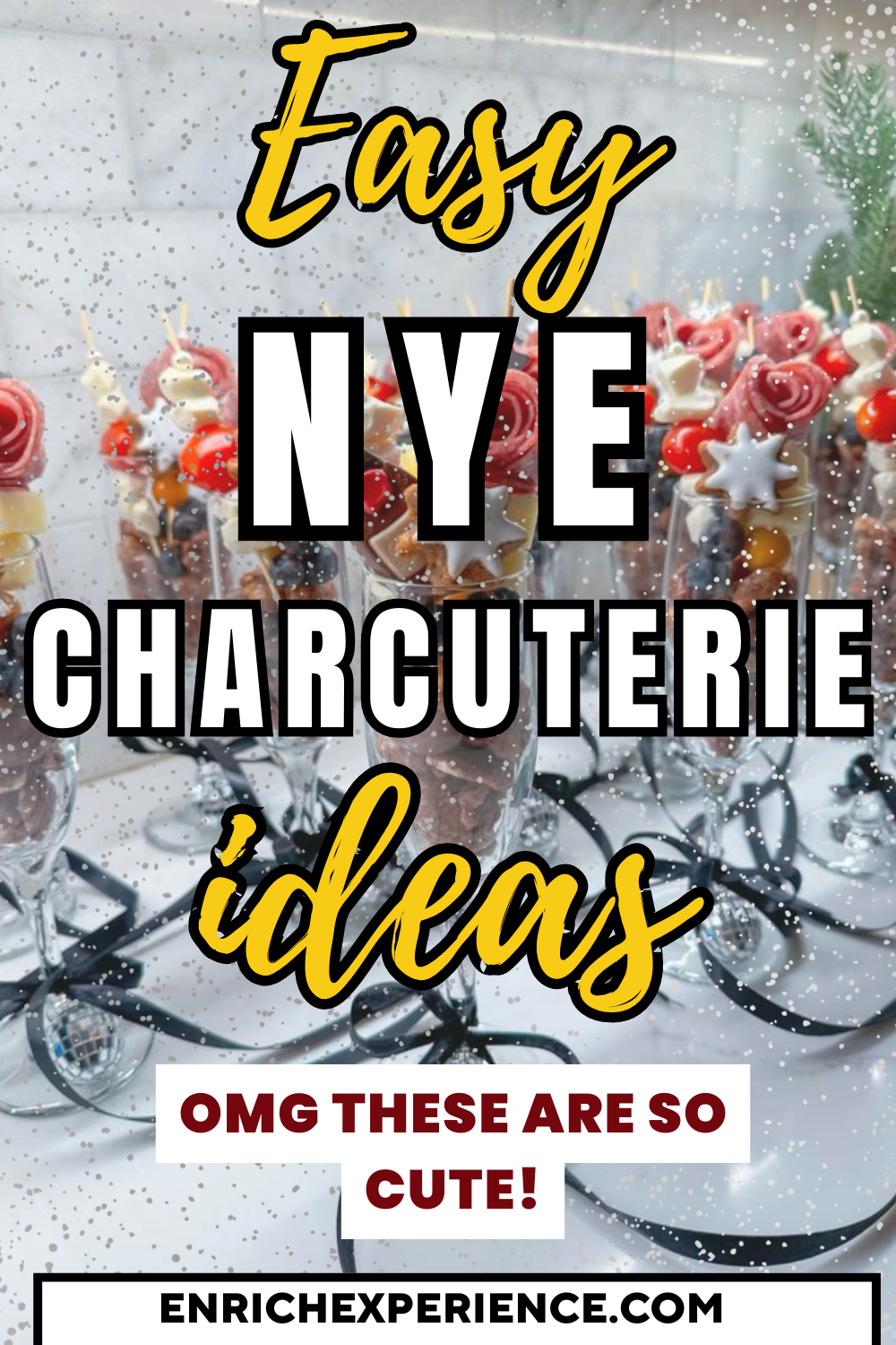 new years charcuterie board 