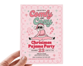 christmas slumber party games