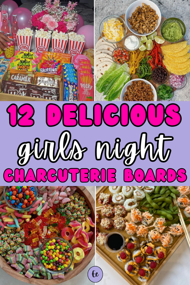 girls night charcuterie board