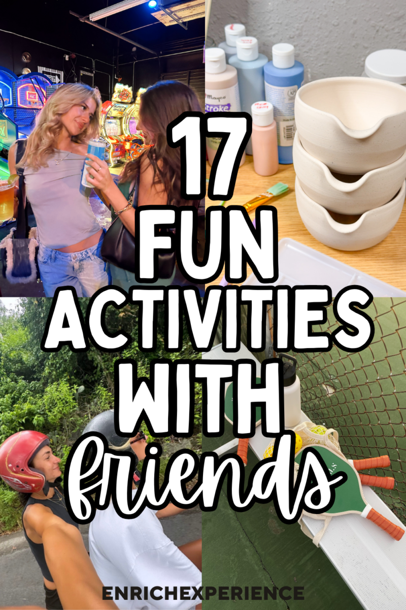 activities to do with friends
