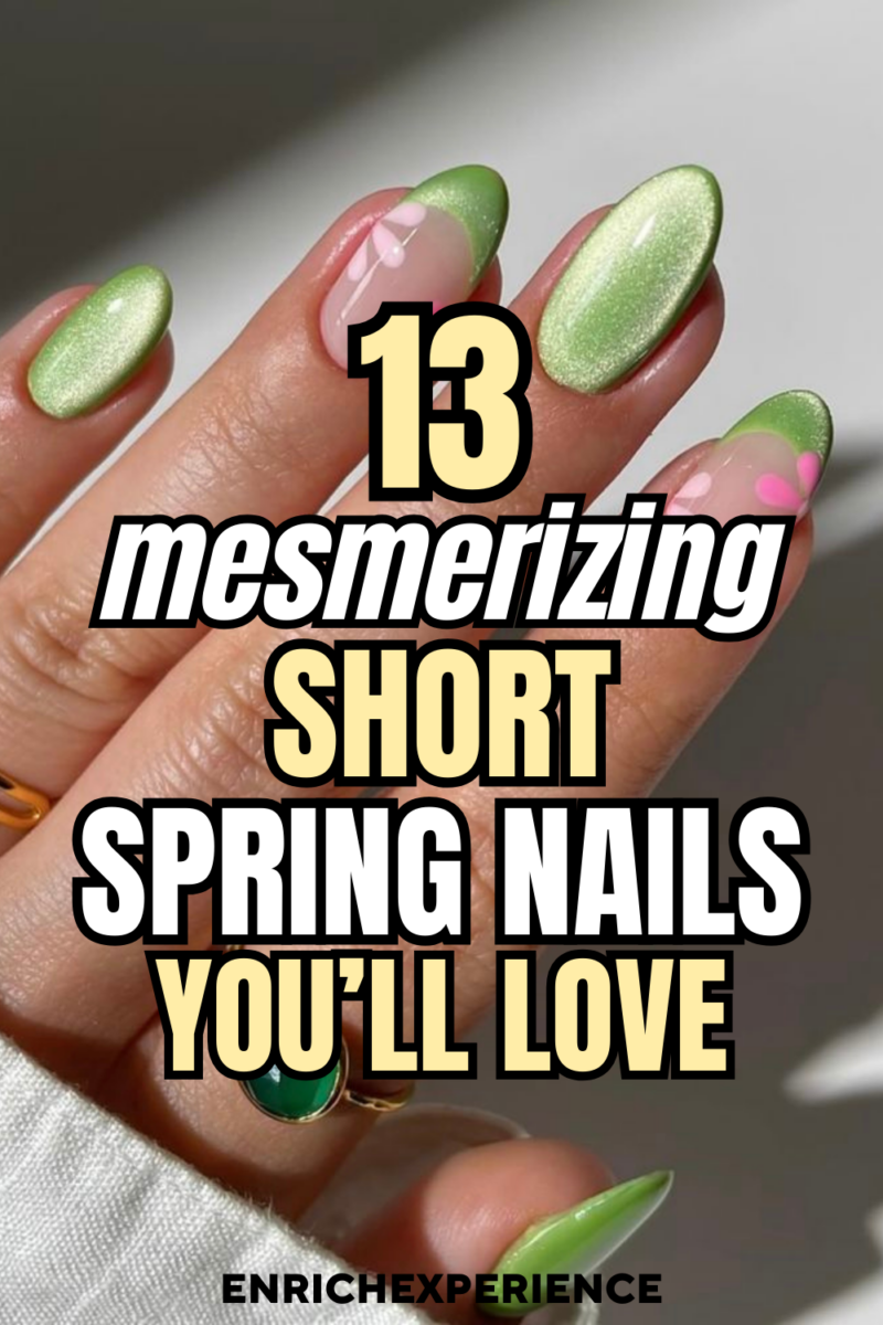 spring short nails 