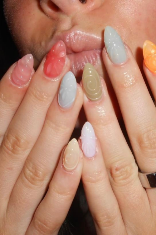 Korean Jelly Nails Is The New Clean Girl Summer Nails