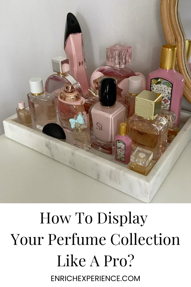 display your perfume collection 