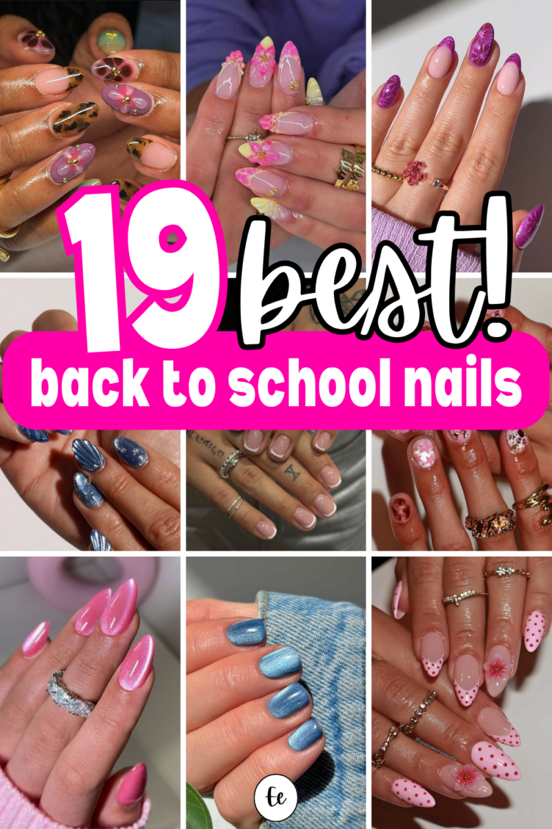 cute back to school nails