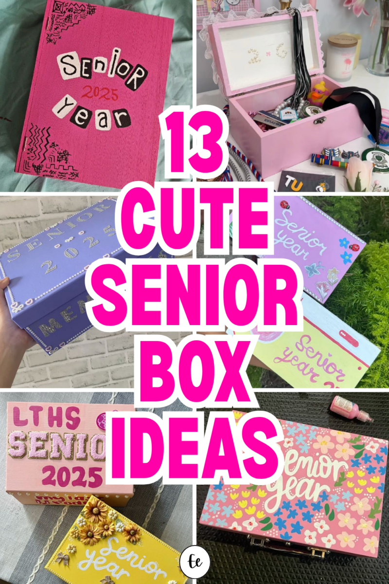 senior memory box ideas 